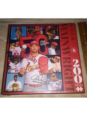 St. Louis Cardinals Puzzle Adam Wainwright 200 WINS 5/19/24 SGA Promo BRAND NEW